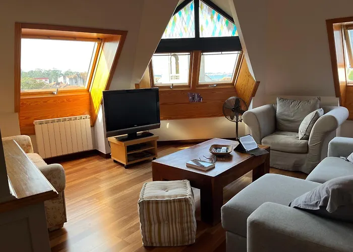 Atico Vilanova Daire Villanueva De Arosa